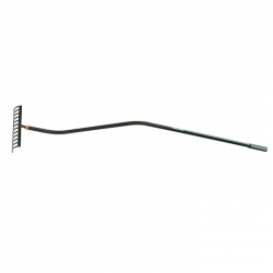 OGRÓD-GRABIE  16-zębowe PRO LUX         SZARO-CZARNE