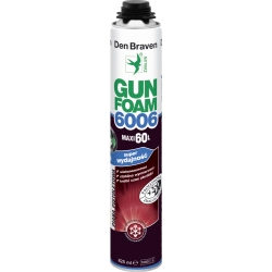 PIANKA 6006 SUPER WYDAJNOŚĆ MAXI 60L 825ml DEN BRAVEN GUN FOAM WIELOSEZONOWA