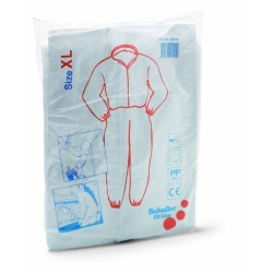 UBRANIE OCHRONNE/MALARSKIE XXL KOMBINEZON BIAŁY 42450  42451  42452               A0573  A0574