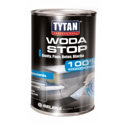 TYTAN WODA STOP 1kg CZARNY              SZPACHLA DEKARSKA